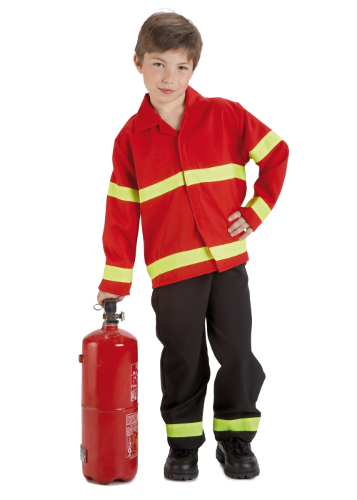 Comprar online Disfraz de Bombero Rojo para hombre