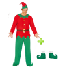 Disfraz de Elfo con babuchas - Packs Navideños