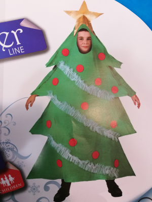 Disfraz de Arbol de Navidad Infantil - Disfraces Navideños Infantiles