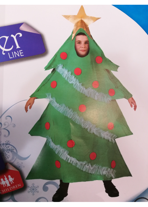 Disfraz de Arbol de Navidad Infantil - Disfraces Navideños Infantiles