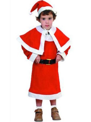 Disfraz de Mama Noel Infantil - Disfraces Navideños Infantiles