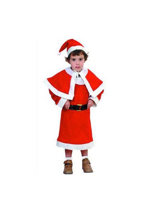 Disfraz de Mama Noel Infantil - Disfraces Navideños Infantiles