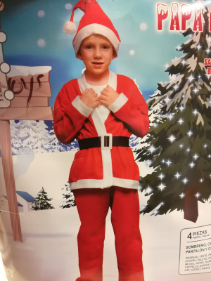 Disfraz de Papa Noel infantil - Disfraces Navideños para Niños