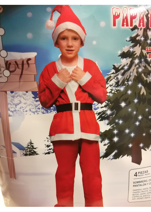 Disfraz de Papa Noel infantil - Disfraces Navideños para Niños
