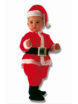 Disfraz de Papa Noel Bebe - Disfraces Navideños para Bebes
