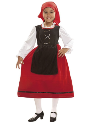 Disfraz de Pastora Infantil - Disfraces Navideños para Niñas