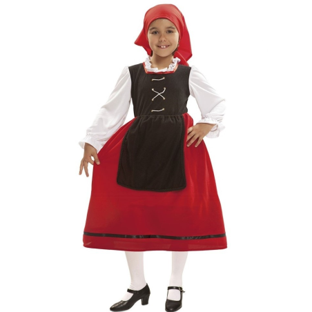 Disfraz de Pastora Infantil - Disfraces Navideños para Niñas