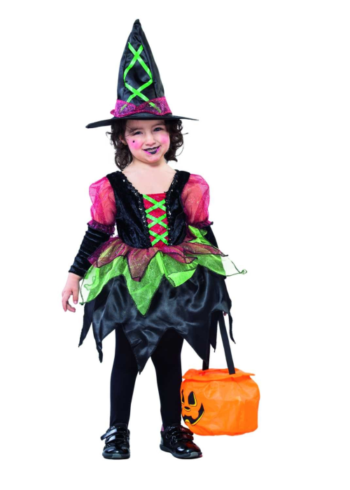 Comprar Disfraz de Bruja Colores Bebe - Disfraces de Brujas y Hechiceros para Bebes