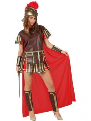 Disfraz de Guerrera Romana - Disfraces de Romanos y Griegos para Mujer