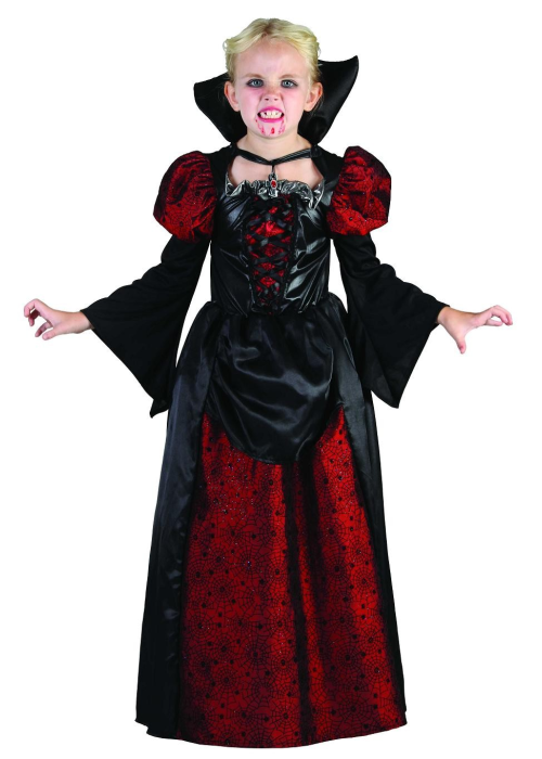 Disfraz de Vampiresa Infantil - Disfraces de Vampiresas y Goticas para Niñas