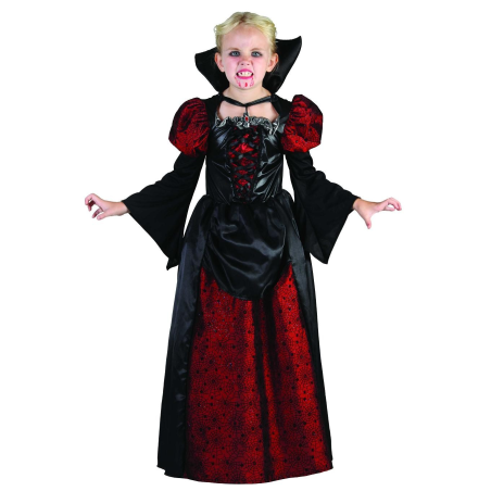 Disfraz de Vampiresa Gotica para Niña - Disfraces Halloween Vampiros