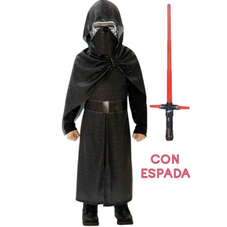 Vestit Kylo Ren Deluxe Amb L'espasa Infantil