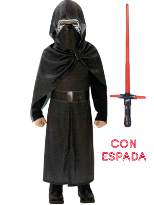 Disfraz de kylo Ren deluxe con espada 5 a 6años - **Productos NO Amazon**