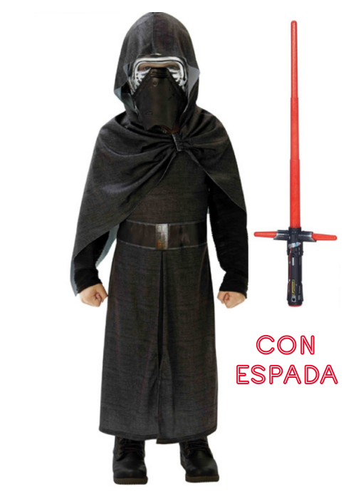 creencia Privación Ambiguo Comprar Disfraz de kylo Ren deluxe con espada 11 a 12años - **Productos NO  Amazon**