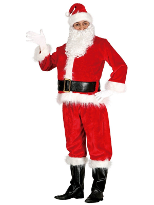 Disfraz de Papa Noel Lujo - Disfraces Navideños para Hombres