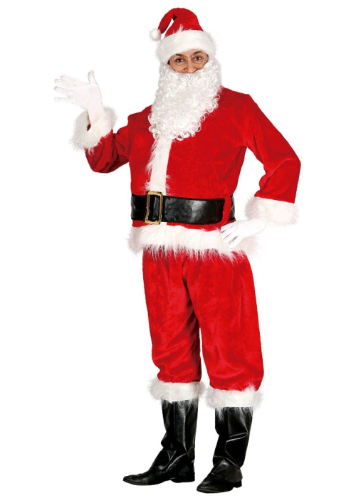 Disfraz de Papa Noel Lujo - Disfraces Navideños para Hombres