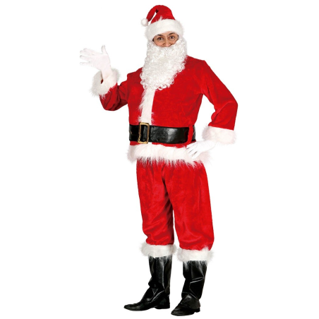 Disfraz de Papa Noel Lujo - Disfraces Navideños para Hombres