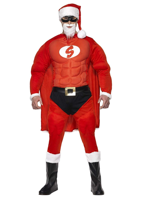 Disfraz de Super Santa - Disfraces Navideños para Hombres