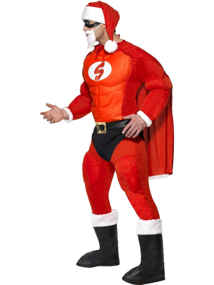 Disfraz de Super Santa - Disfraces Navideños para Hombres