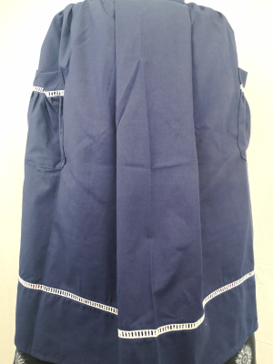 Delantal Azul Oscuro - TRAJES REGIONALES