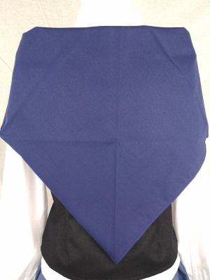 Pañuelo Casera Grande Azul Oscuro - Pañuelos y Delantales Regionales