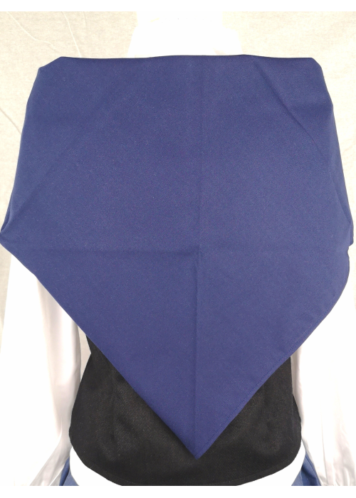Pañuelo Casera Grande Azul Oscuro - Pañuelos y Delantales Regionales