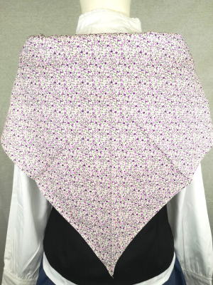 Comprar Pañuelo Casera Grande Flores Mini lila fondo claro - Pañuelos y Delantales Regionales