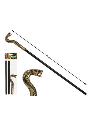 Baston de Serpiente 90cm - Bastones, Cetros y Escobas