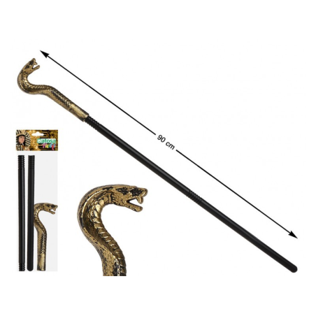 Baston de Serpiente 90cm - Bastones, Cetros y Escobas