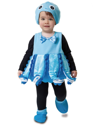 Costume Octopus Blue Baby