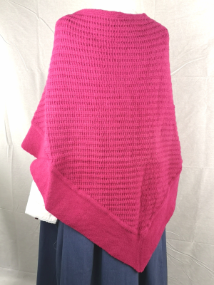 Shawl Pico Manta Fuksia