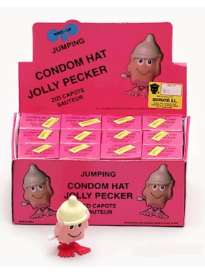 Pene Saltarin con Preservativo - Otros Complementos para Despedidas