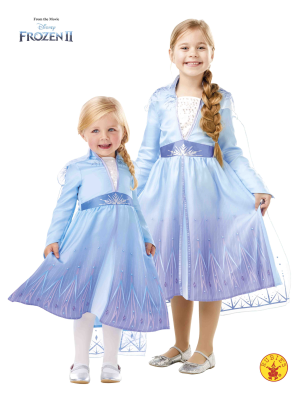 Disfraz de Elsa Travel Frozen 2 Classic Inf - Disfraces de Princesa de Hielo Infantil