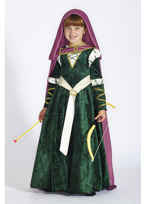 Vestit De Princesa De Color Verd Mèrida Nen