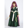 Disfraz de Princesa Verde Merida Infantil - Disfraces Medievales para Niñas