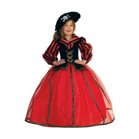 Disfra de Prindesa Corsair Vermell Deluxe