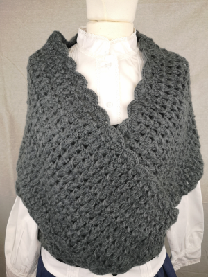 Comprar Toquilla Gris punto Abierto - TRAJES REGIONALES