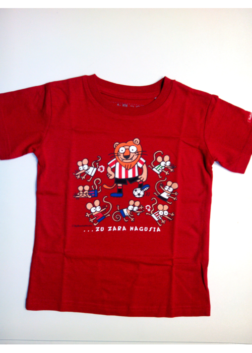 Camiseta Kukuxumuxu Athletic Infantil - Camisetas Originales