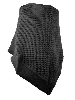 Châle Pico Couverture Noir