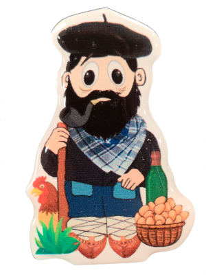 Broche Olentzero - TRAJES REGIONALES