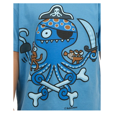 Camiseta Kukuxumuxu Pulpirata Infantil - Camisetas Originales