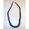 Collar de Sevillana Pequeño Negro - Pendientes, Collares y Pulseras
