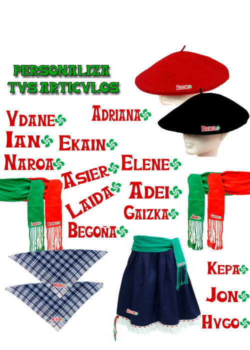 Vinilo z Textil Imanol - Vinilo Textil con nombre