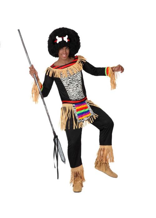 Disfraz de Zulu chico - Disfraces de Africanos para Hombres