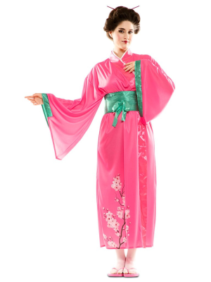 Disfraz de Geisha Rosa - Orientales