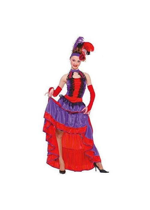 Disfraz de Can Can Morado - Disfraces de Mujer