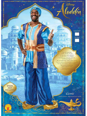 Disfraz de Genio AD - Aladdin