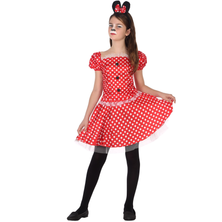 Disfraz de Ratita Minnie Infantil - Disfraces de Raton Animado Infantil