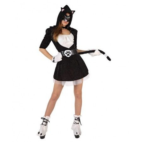 Disfraz de Gata Vestido - Disfraces Despedida Soltera
