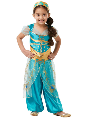 Disfraz de Jasmine Classic Deluxe Infantil - Aladdin